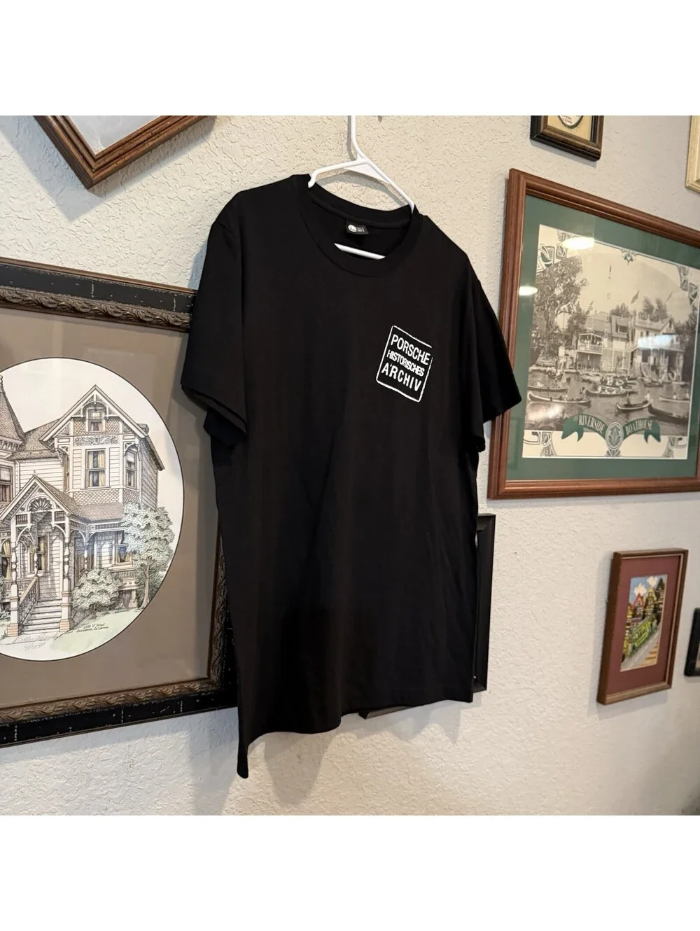House Industries RARE Artifacts Porsche Archive New York Book Release Tee Large